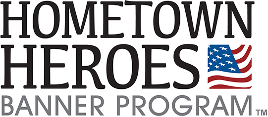 Hometown Heroes Banner Program Logo