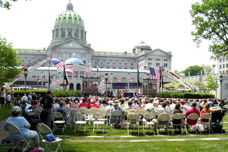 Pennsylvania's Hometown Heroes Harrisburg Banners
